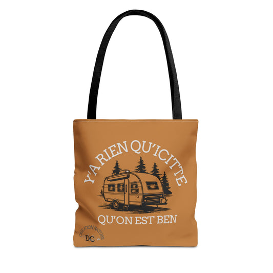 sac fourre-tout - Cozy Camping Tote Bag - Crée_Ation Nature DC