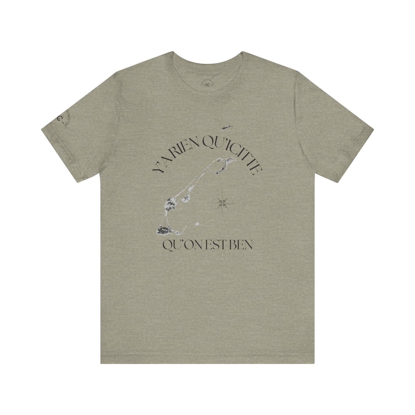 Unisex Jersey Short Sleeve Tee Crée_ation Nature DC