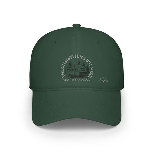 Nothing But Happy Vibes Low Profile Baseball Cap Crée_ation Nature DC
