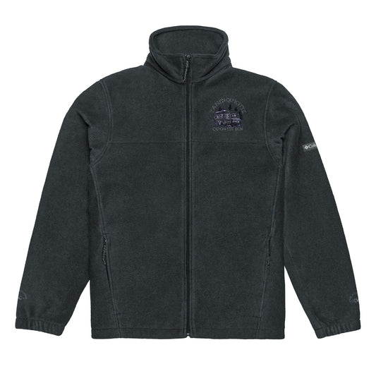 Unisex Columbia Embroidered Fleece Jacket - Cozy Warmth for Outdoors & Everyday Wear