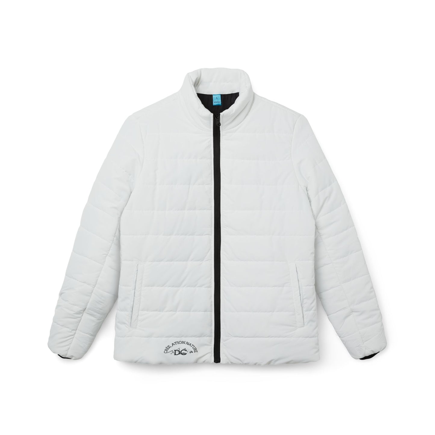 Women's Cozy Puffer Jacket with Outdoor Adventure Design-Crée_ation Nature DC