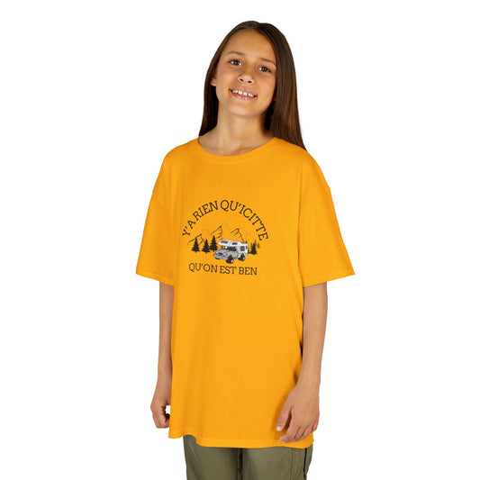 t-shirt en coton™ épais pour enfants- Adventure Awaits Kids Tee - Crée_Ation Nature DC