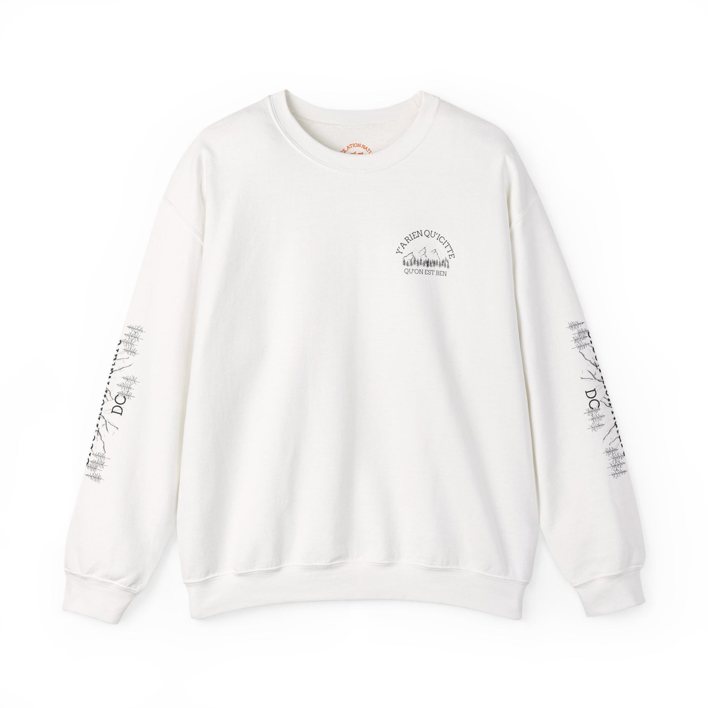sweat-shirt à col rond confortable - Perfect for Casual Outings & Holidays Cree_Ation Nature DC