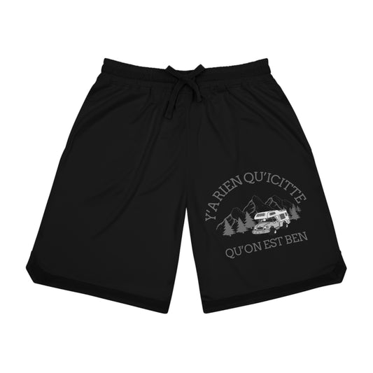 short de basket-ball - Men's Basketball Rib Shorts - Crée_Ation Nature DC