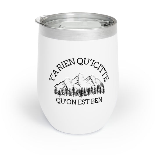 Chill Wine Tumbler - Perfect for Outdoor Adventures & Celebrations - Crée_ation Nature DC