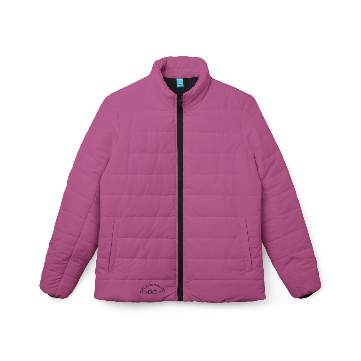 Women’s Cozy Puffer Jacket with Outdoor Adventure Design- Crée_ation Nature DC