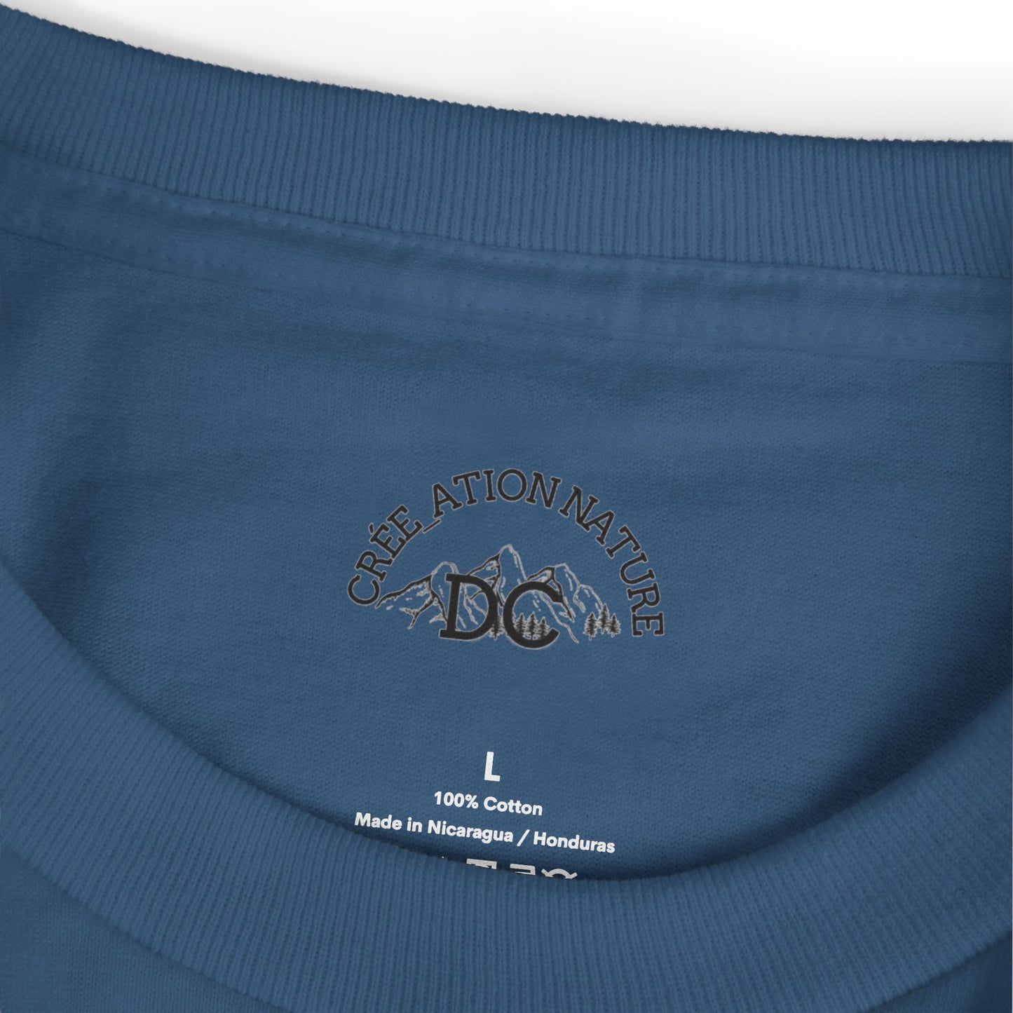 t-shirt en coton épais -Crée_Ation Nature DC