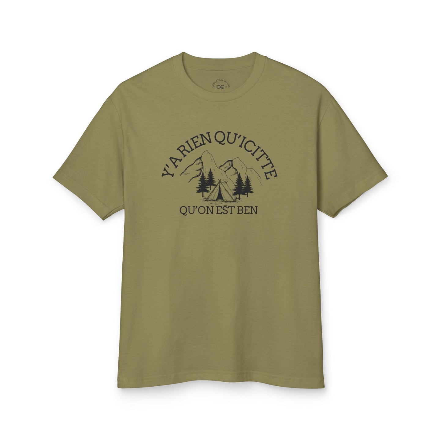 t-shirt en coton épais -Crée_Ation Nature DC