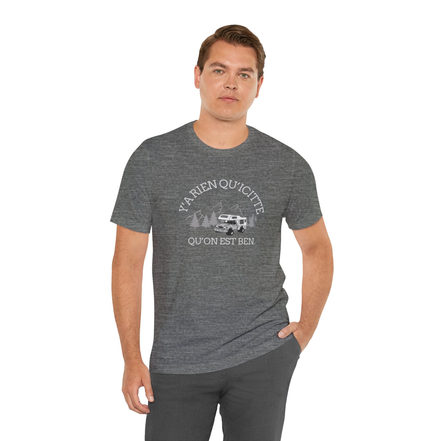 Adventure Ready Unisex Tee - 'Ya Rien Qu'Il Citte' Graphic-Crée_ation Nature DC
