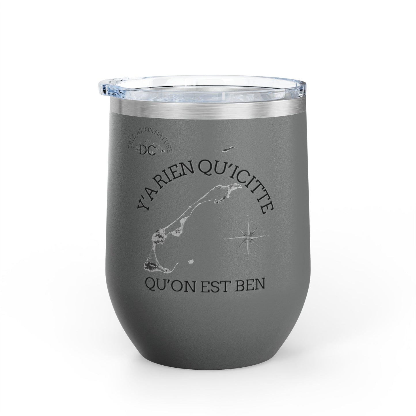 Wine Tumbler, 12oz - Crée_ation Nature DC