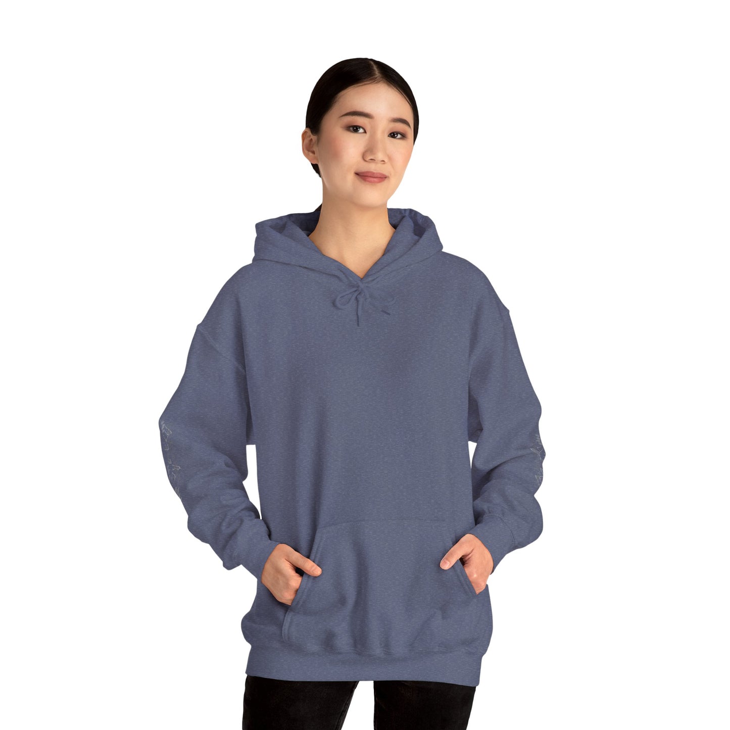 Sweats à capuche Unisex Heavy Blend™ Hooded Sweatshirt - Cozy Adventure Vibes with Motivational Quote-Crée_ation Nature DC