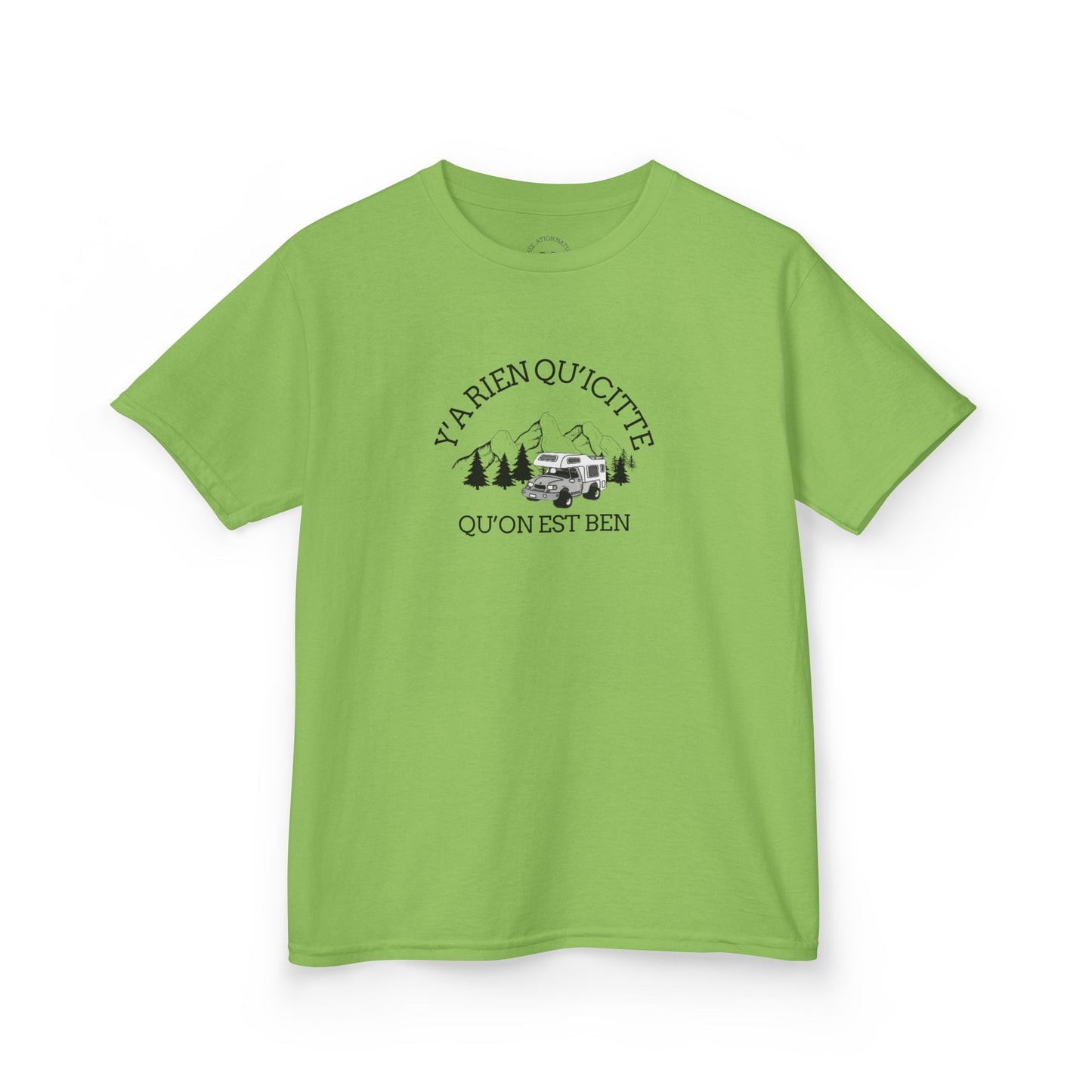 t-shirt en coton™ épais pour enfants- Adventure Awaits Kids Tee - Crée_Ation Nature DC