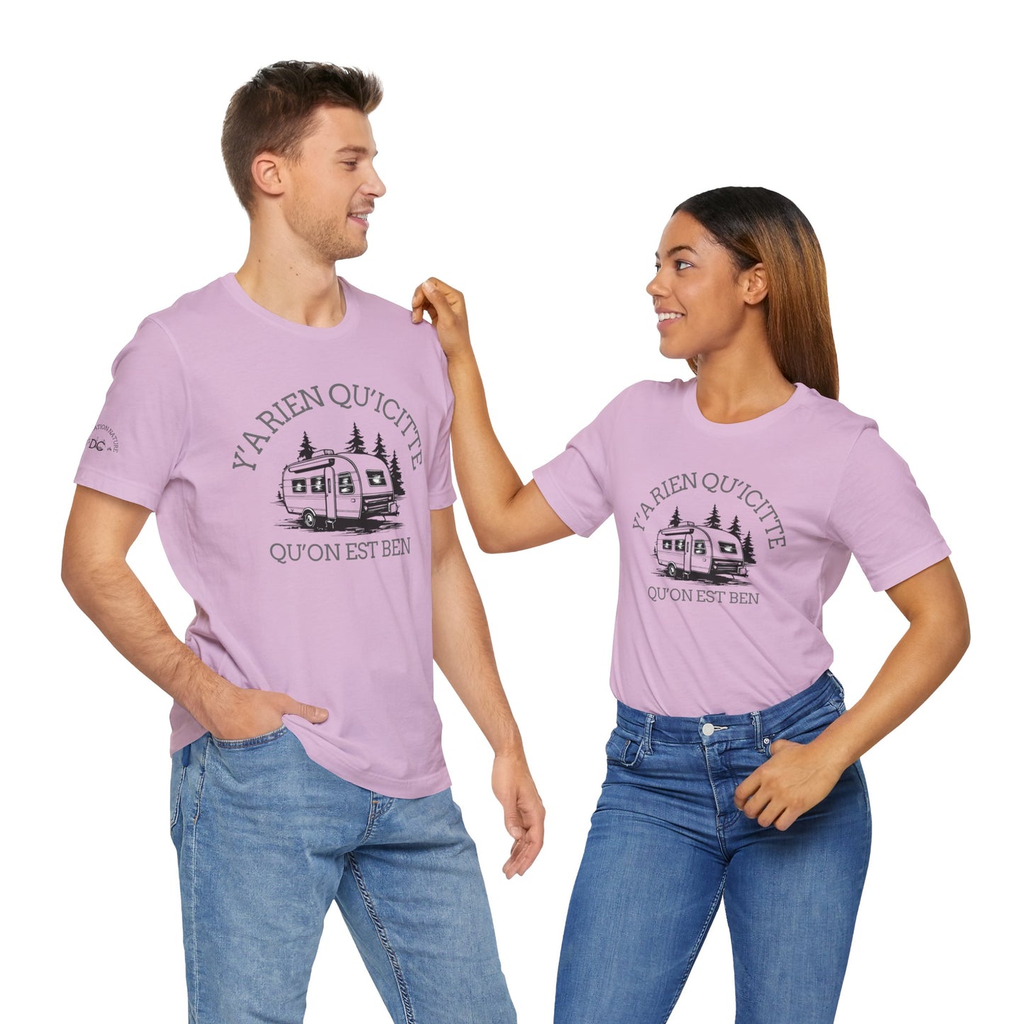 Bohemian RV Adventure Tee - Y'A Rien Qu'citte Qu'on Est Ben - Crée_ation Nature DC