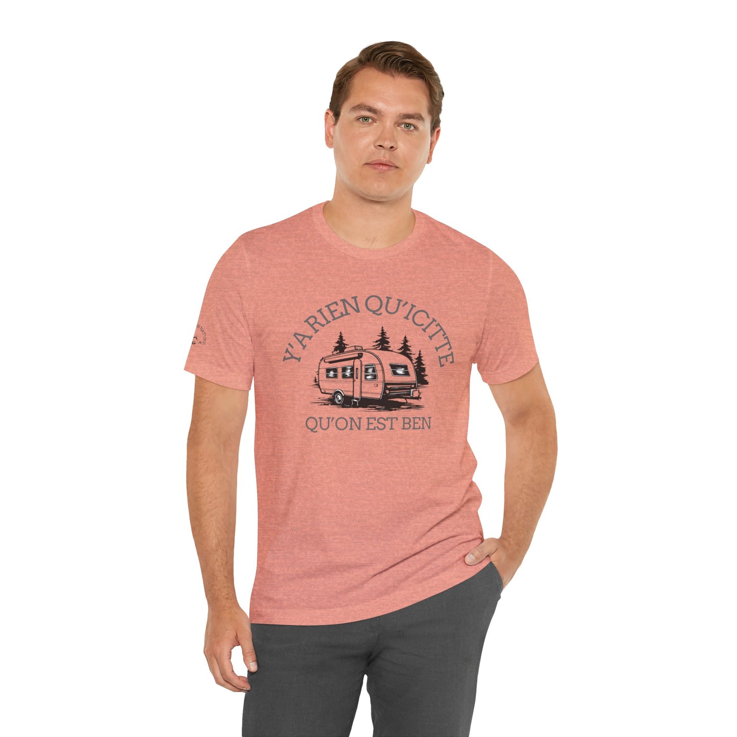 Bohemian RV Adventure Tee - Y'A Rien Qu'citte Qu'on Est Ben - Crée_ation Nature DC