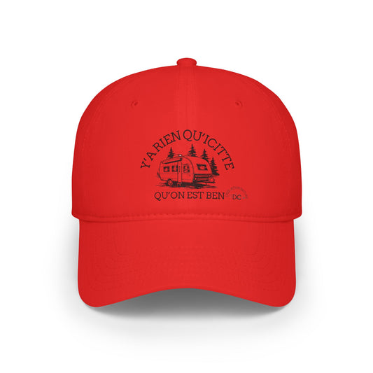 Quirky Outdoor Low Profile Baseball Cap - Perfect for Camping Lovers - Crée_ation Nature DC