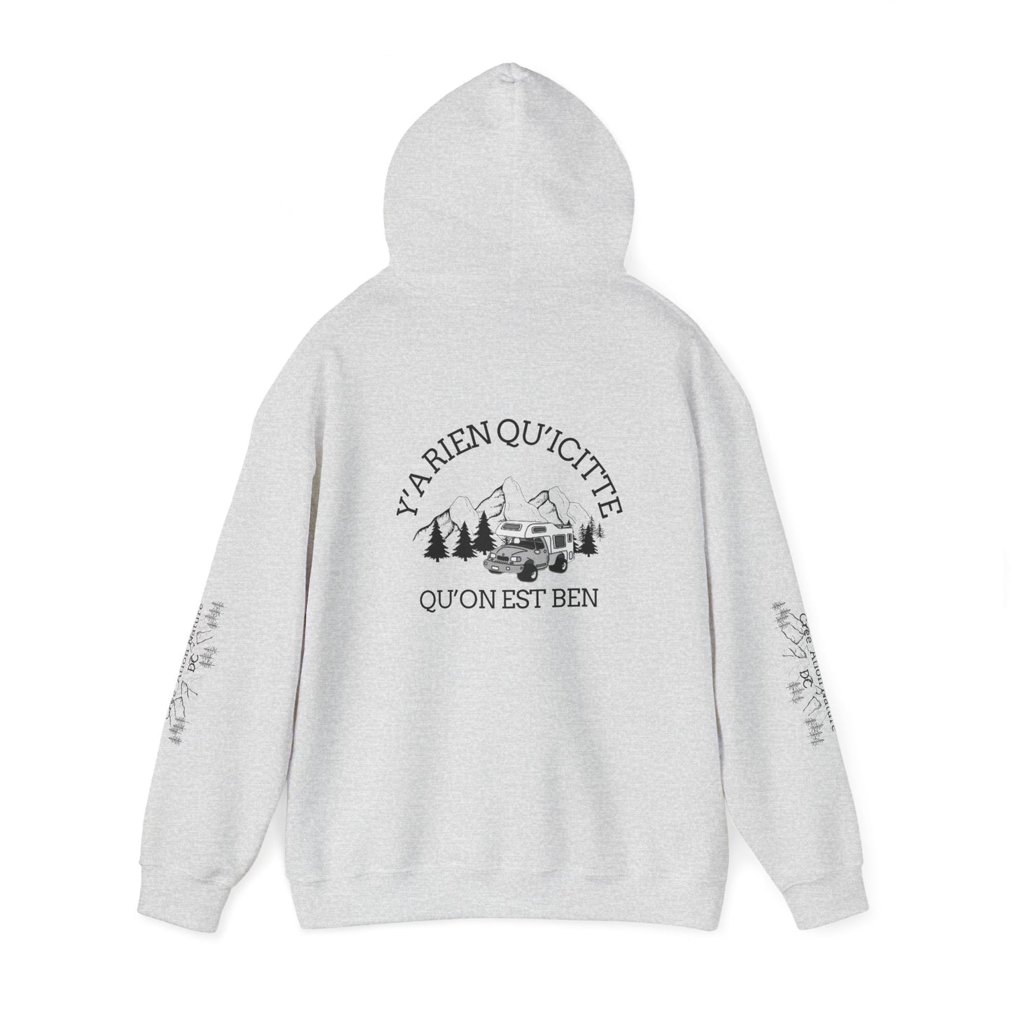 Sweats a capuche Unisex Heavy Blend™ Hooded Sweatshirt - Cozy Adventure Vibes - Perfect for Outdoor Lovers-Crée_ation Nature DC