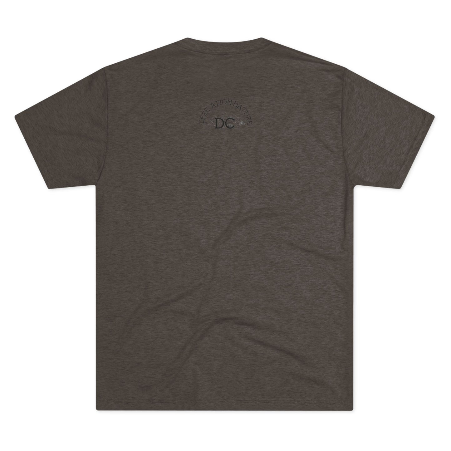 Unisex Tri-Blend Crew Tee - Nature Quote Graphic T-Shirt for Outdoor Enthusiasts - Crée_ation Nature DC