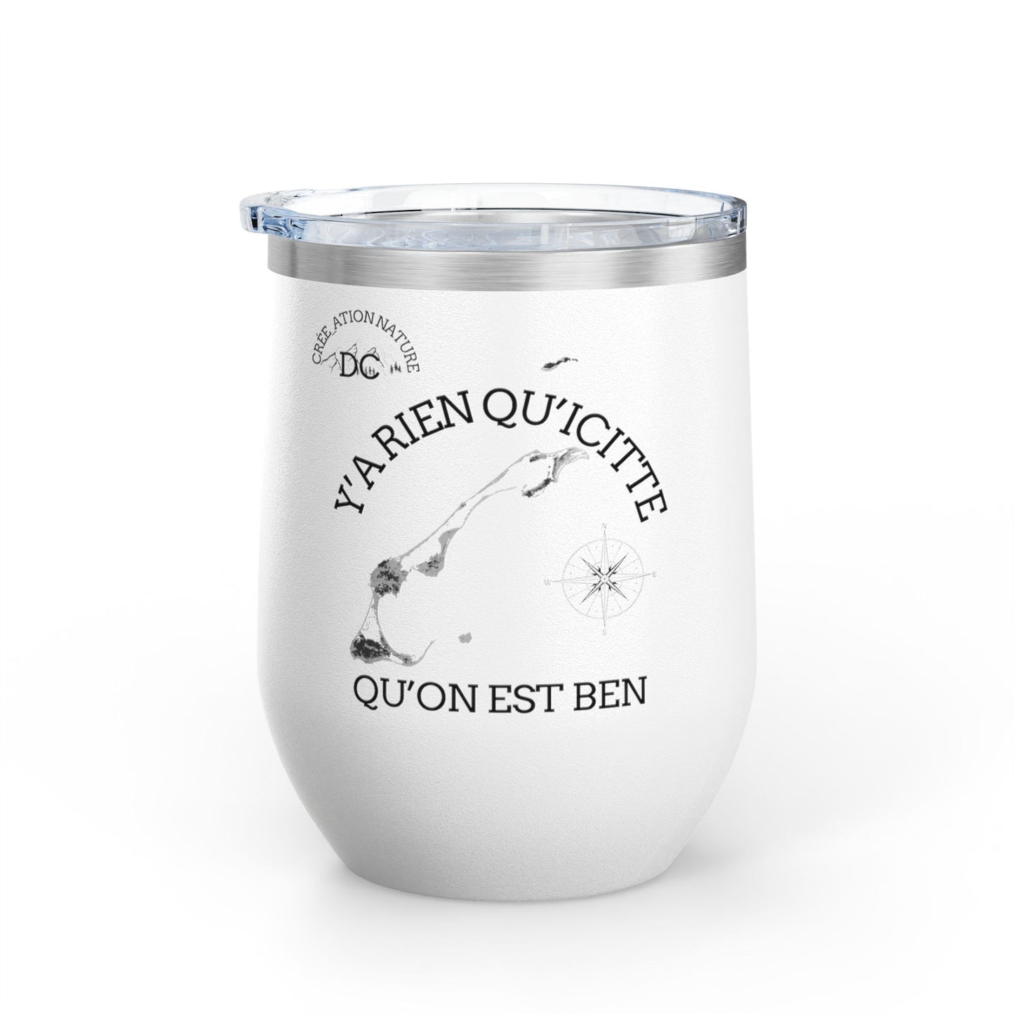Wine Tumbler, 12oz - Crée_ation Nature DC