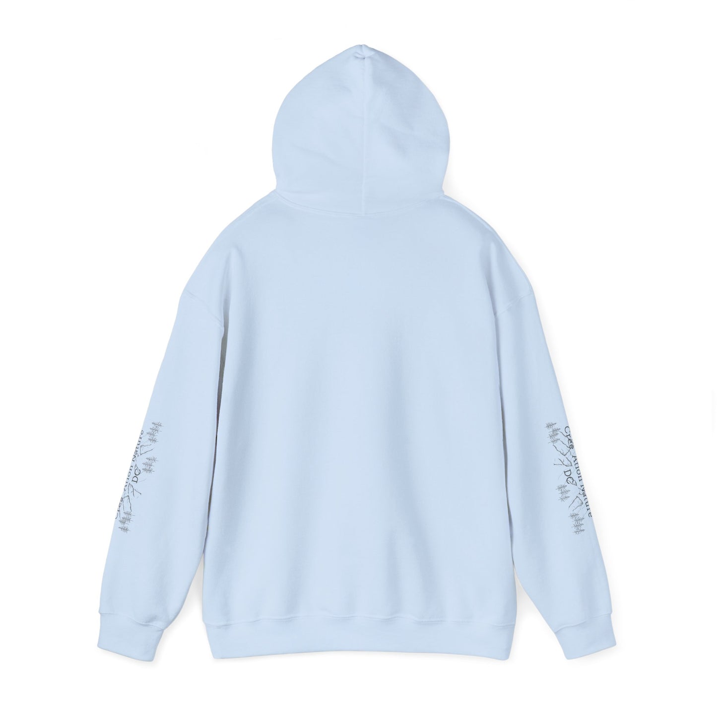 Sweats a capuche Cozy Unisex Hooded Sweatshirt with Nature-Inspired Design-Cree_ation Nature DC