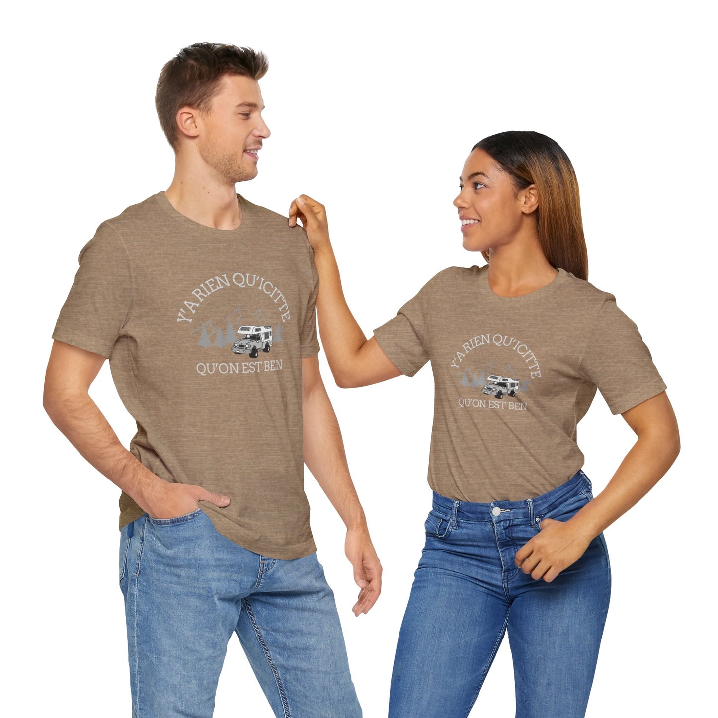 Adventure Ready Unisex Tee - 'Ya Rien Qu'Il Citte' Graphic-Crée_ation Nature DC