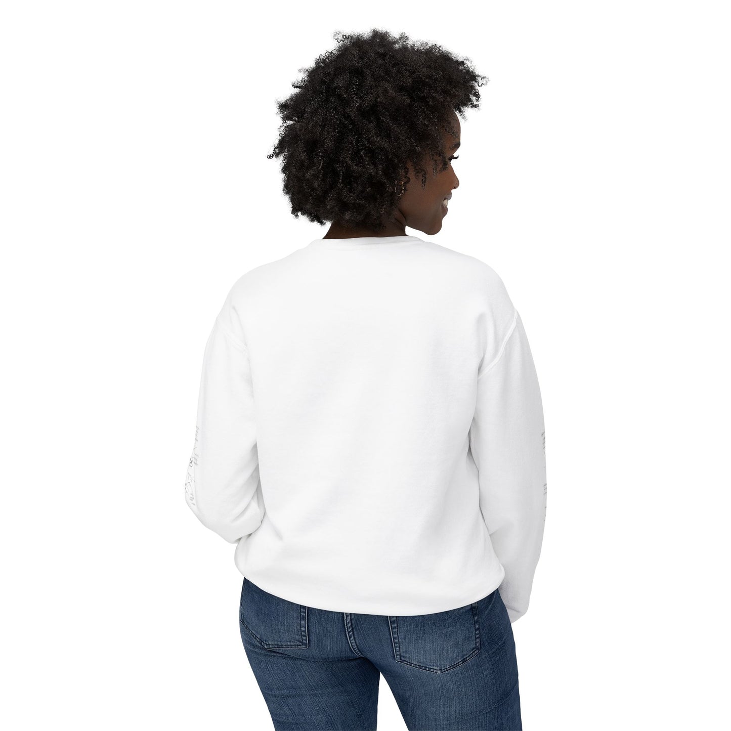 Unisex Lightweight Crewneck Sweatshirt  -  Crée_ation Nature DC