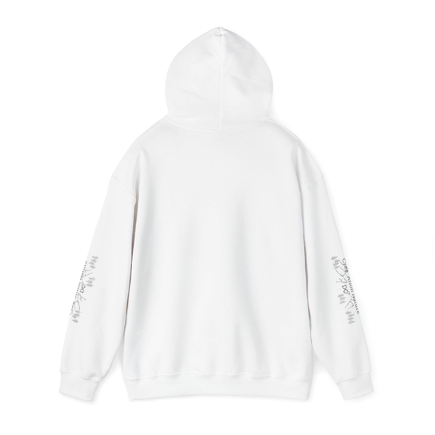 Sweats a capuche Cozy Unisex Hooded Sweatshirt with Nature-Inspired Design-Cree_ation Nature DC