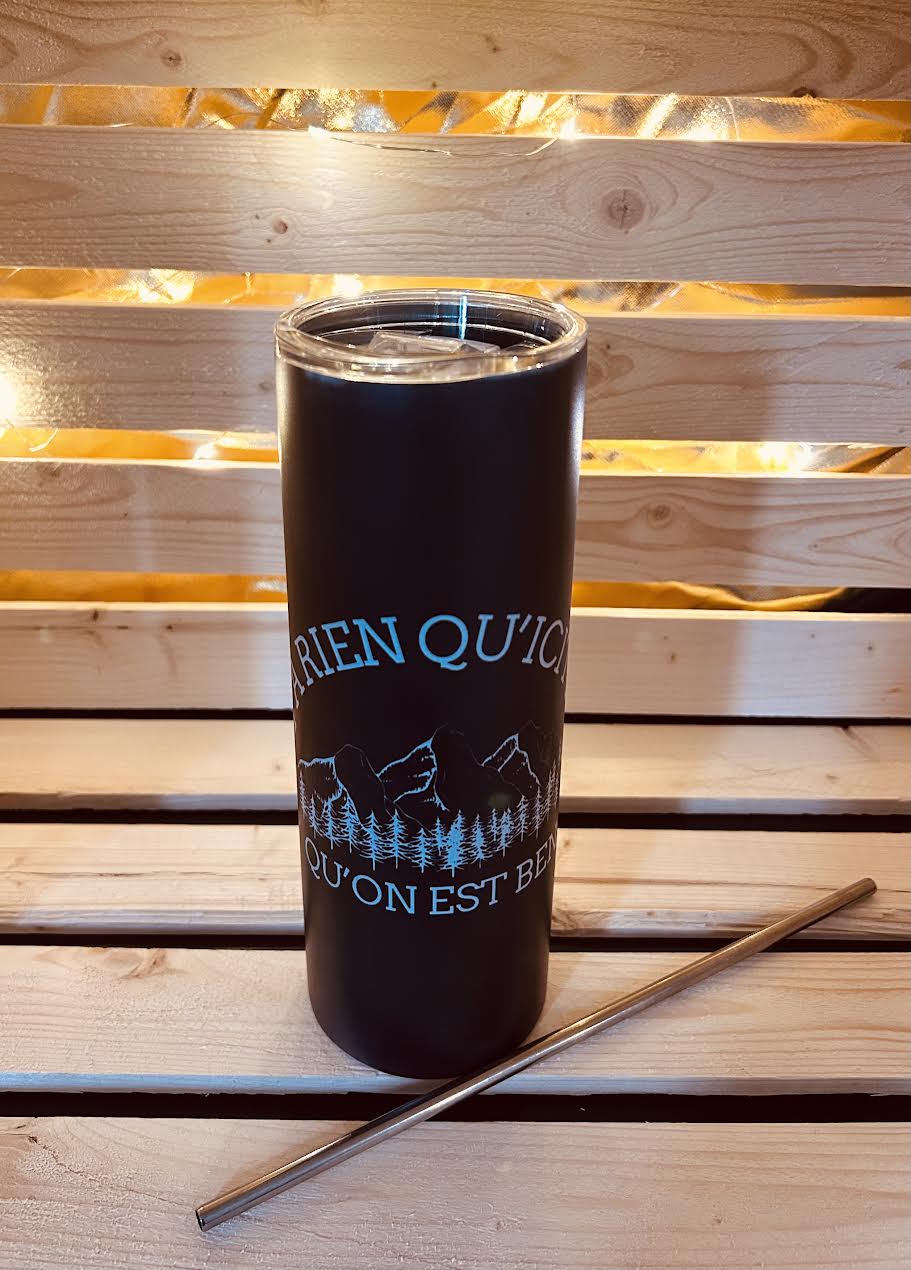 Bouteille isolée, Glow and the Dark  