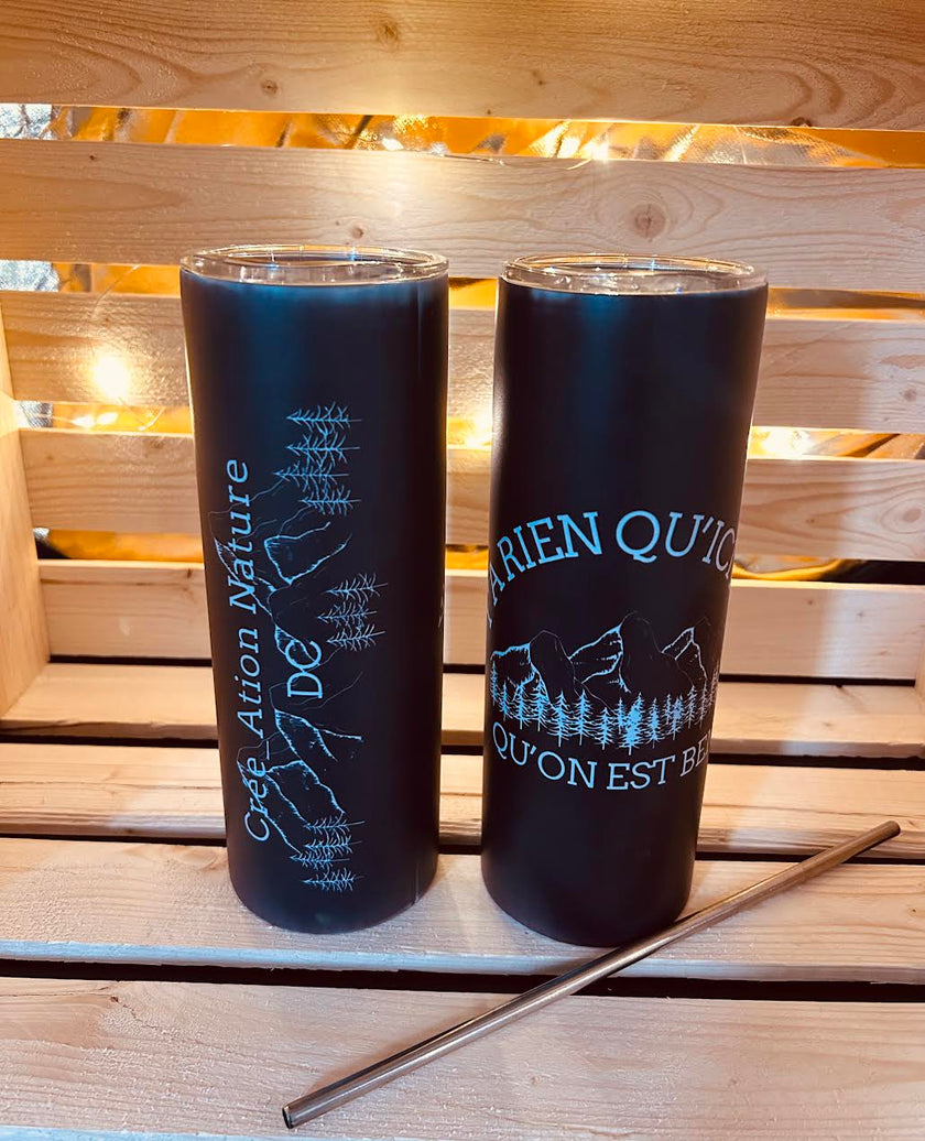 Bouteille isolée, Glow and the Dark  