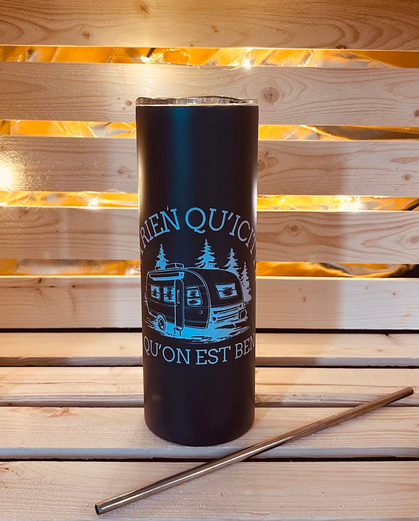 Bouteille isolée, Glow and the Dark  