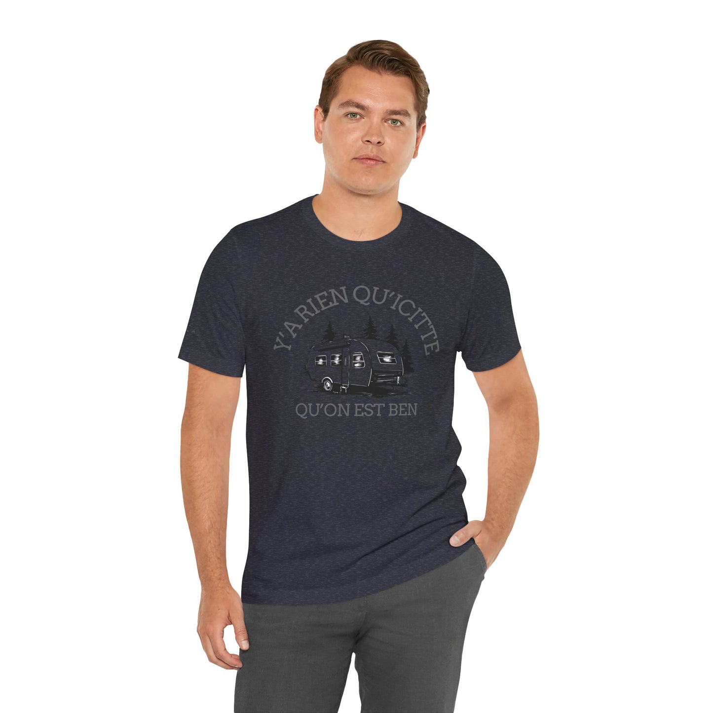 Bohemian RV Adventure Tee - Y'A Rien Qu'citte Qu'on Est Ben - Crée_ation Nature DC