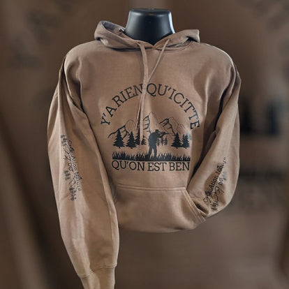 Hoodies Le Chasseur & Le Pêcheur