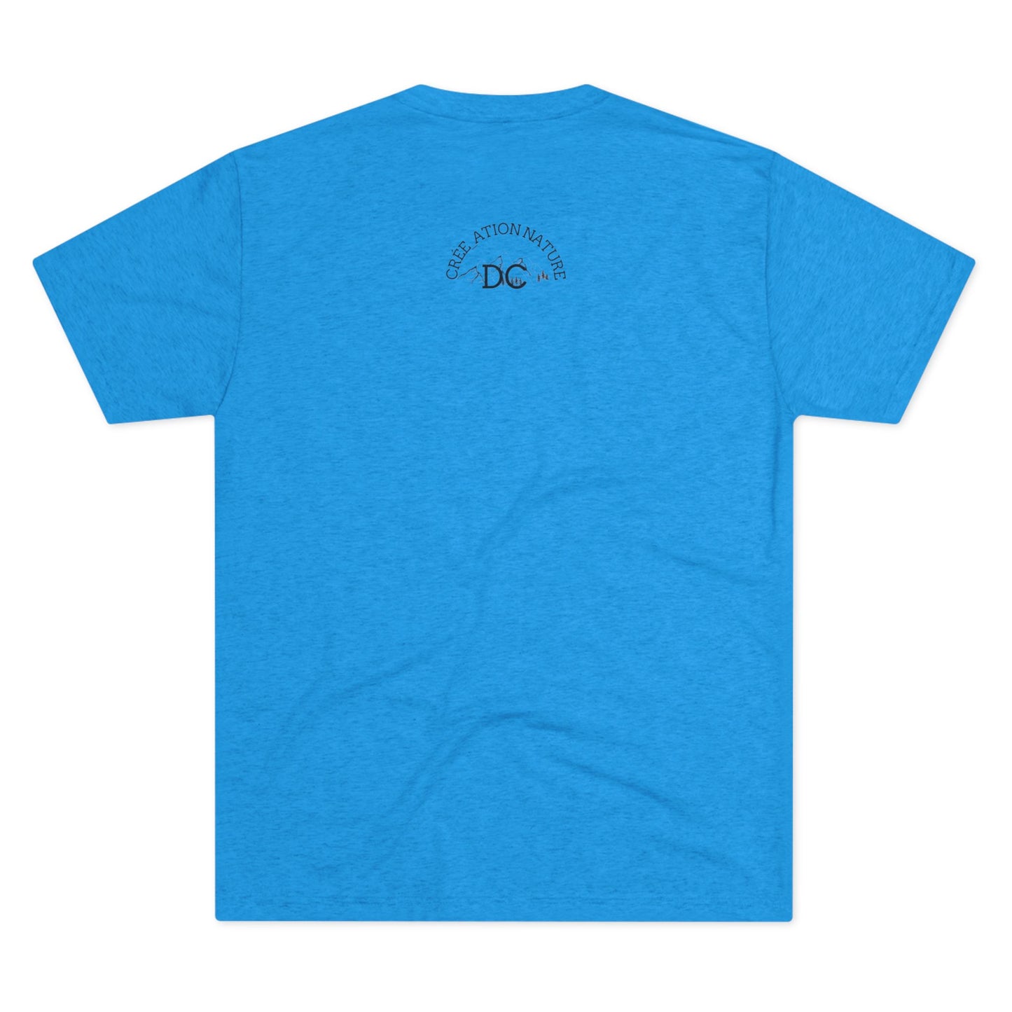 Unisex Tri-Blend Crew Tee - Nature Quote Graphic T-Shirt for Outdoor Enthusiasts - Crée_ation Nature DC