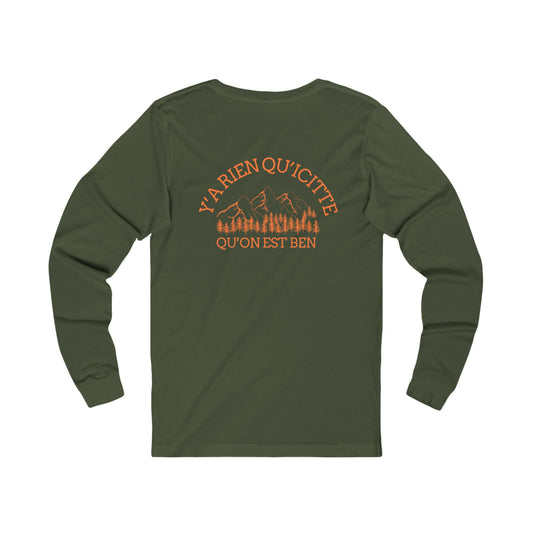 Creation Nature Unisex Long Sleeve Tee - Comfort for Nature Lovers -Crée_ation Nature DC