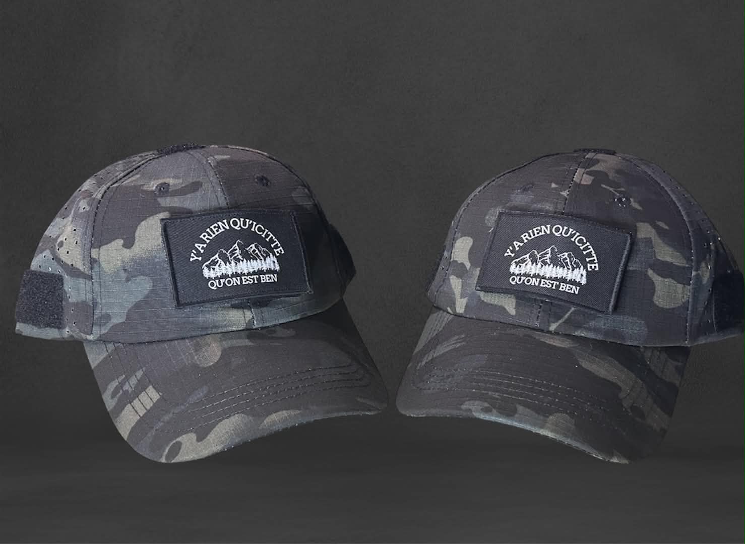 Casquette à patch interchangeable – Crée_Ation Nature DC