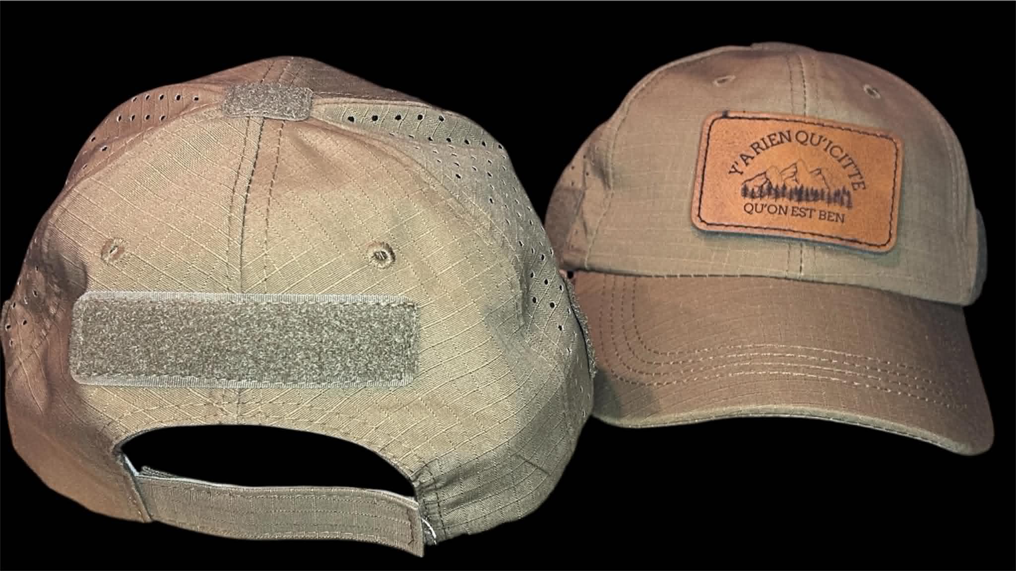 Casquette à patch interchangeable – Crée_Ation Nature DC