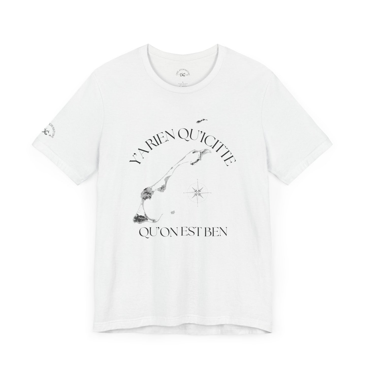 Unisex Jersey Short Sleeve Tee Crée_ation Nature DC