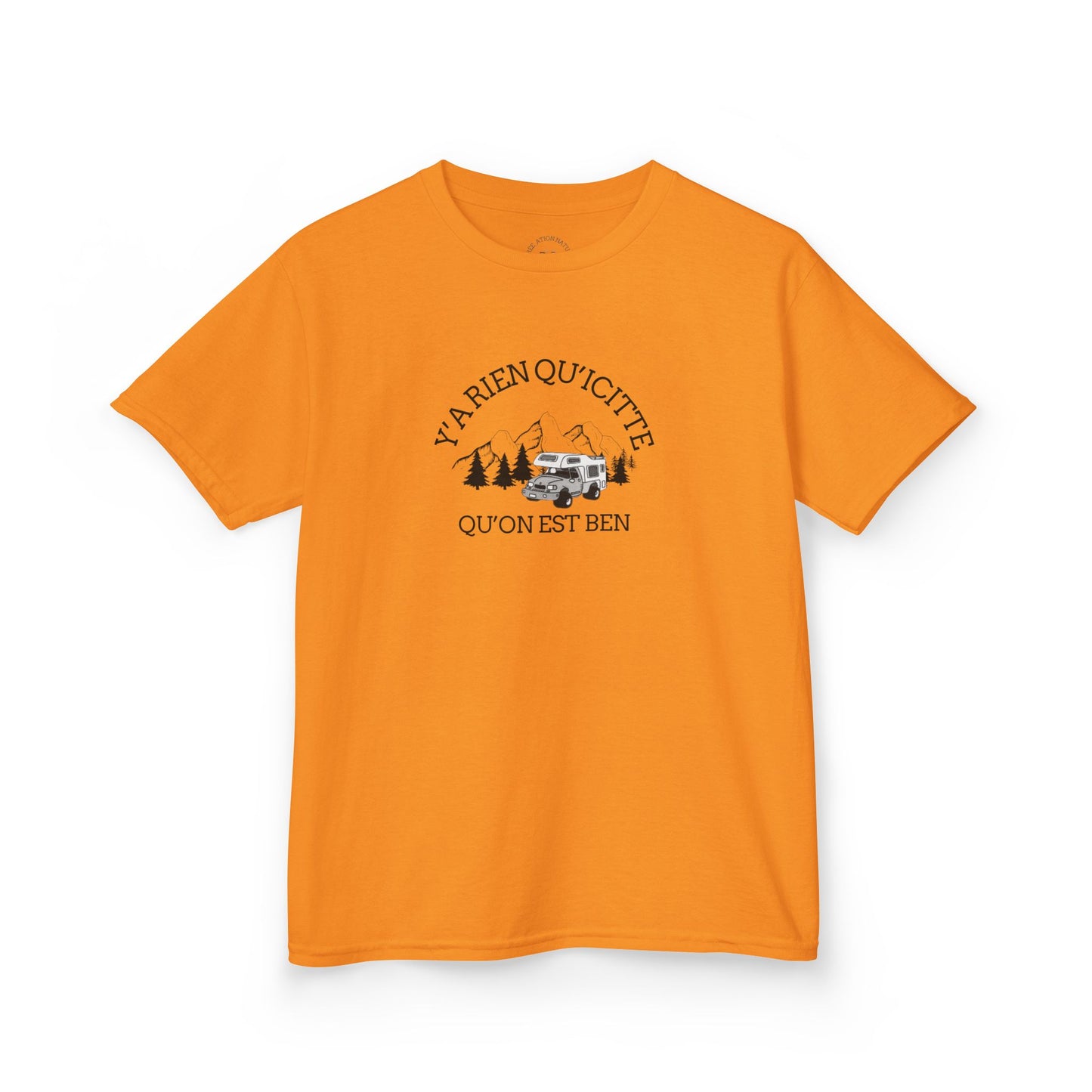 t-shirt en coton™ épais pour enfants- Adventure Awaits Kids Tee - Crée_Ation Nature DC