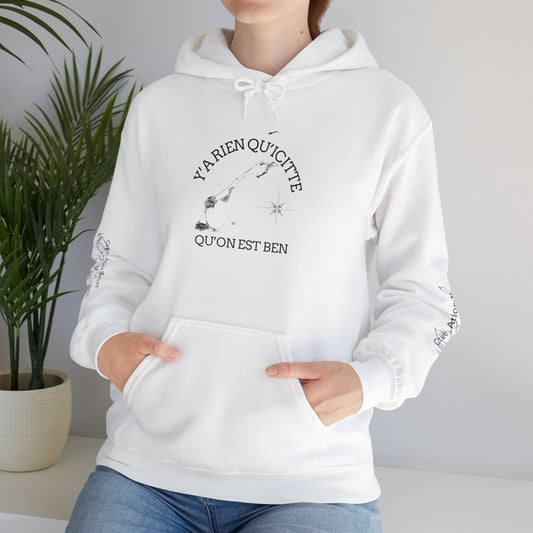 sweats a capuche -Inspirational Quote Unisex Hoodie - Cozy Heavy Blend Sweatshirt - Crée_ation Nature DC