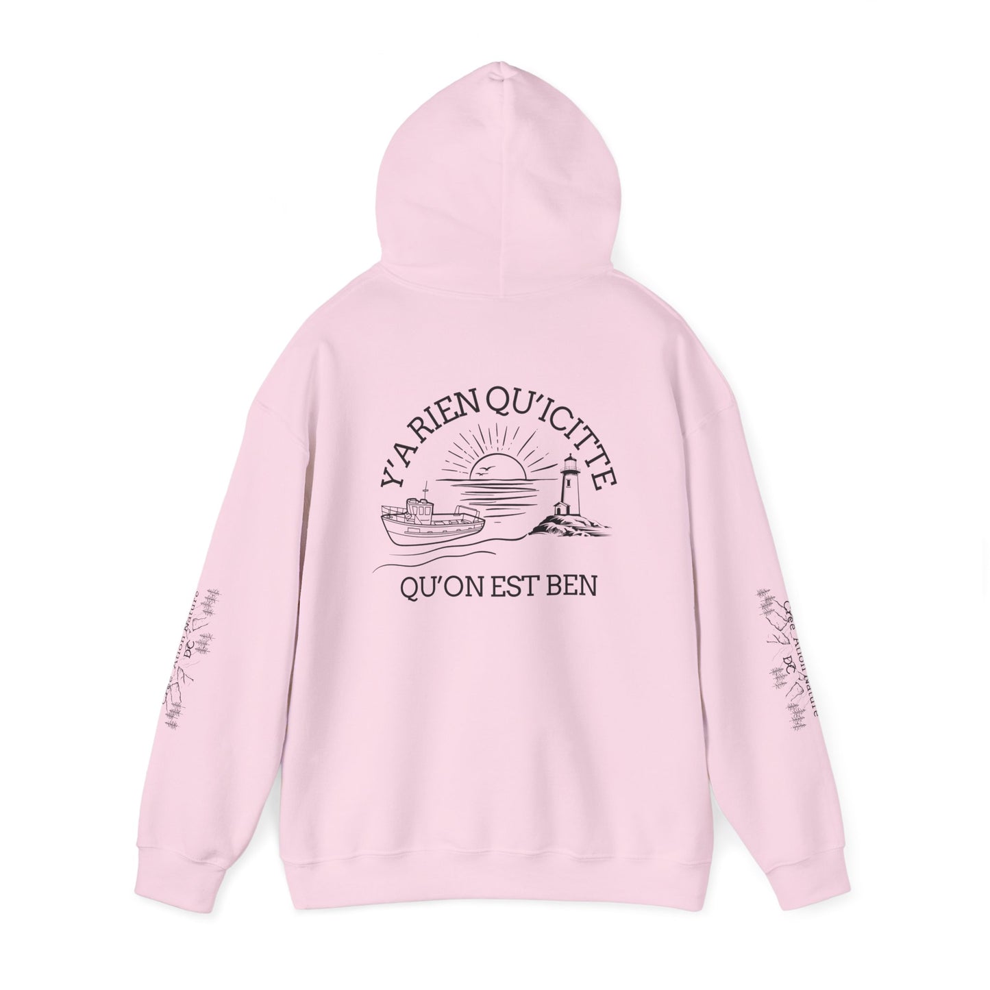 sweats a capuche Unisex Heavy Blend™ Hooded Sweatshirt - Coastal Vibes Graphic - Crée_ation Nature DC