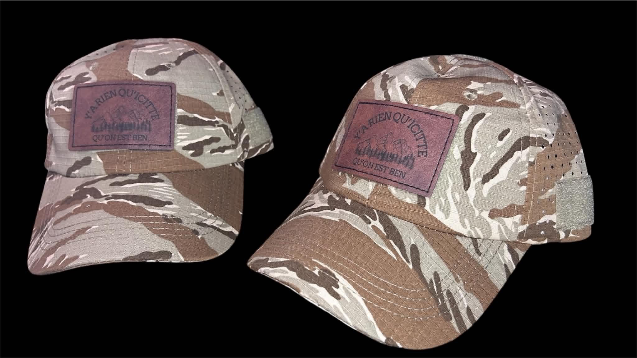 Casquette à patch interchangeable – Crée_Ation Nature DC