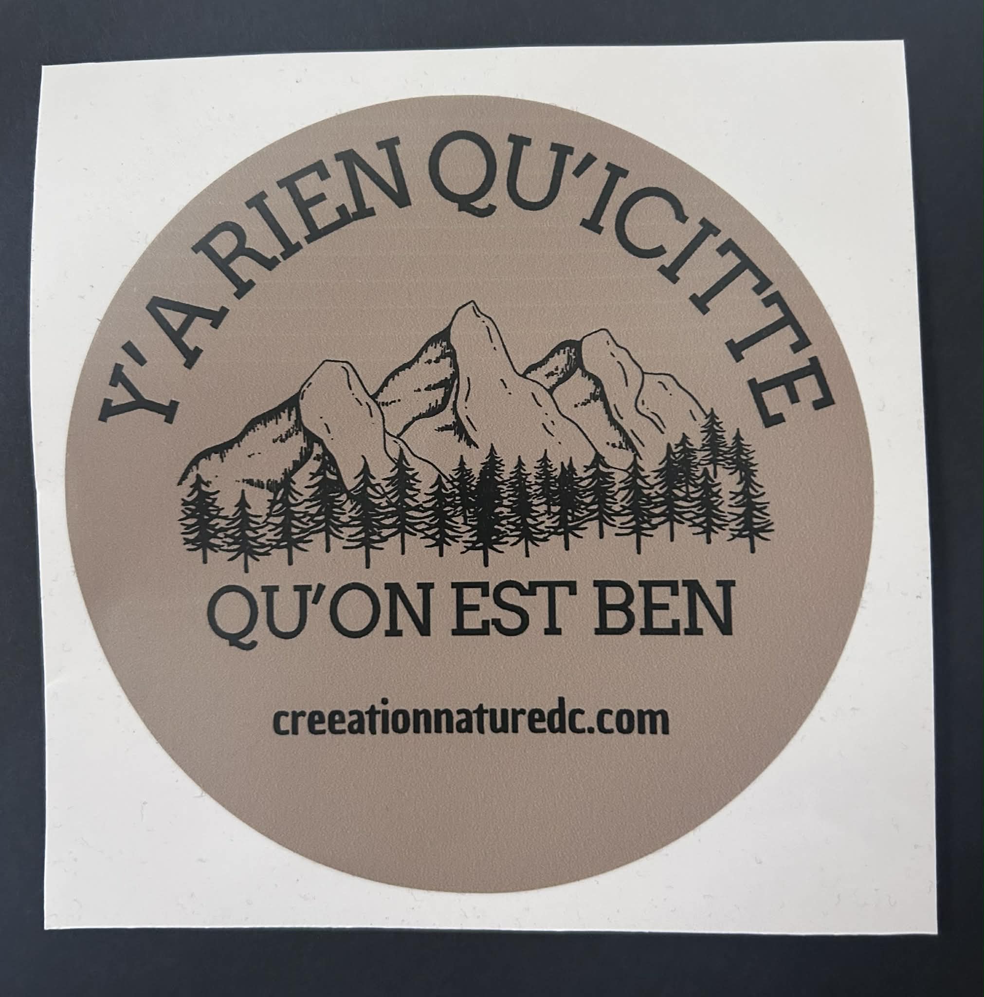 Stickers Crée_Ation Nature DC