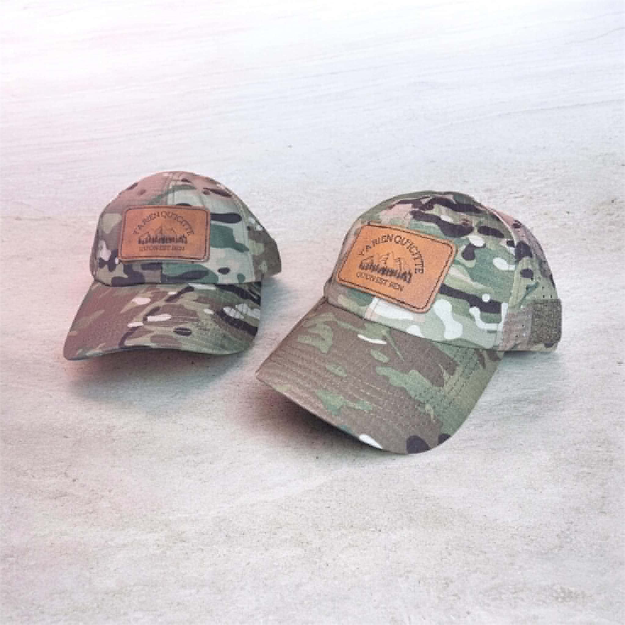 Casquette à patch interchangeable – Crée_Ation Nature DC