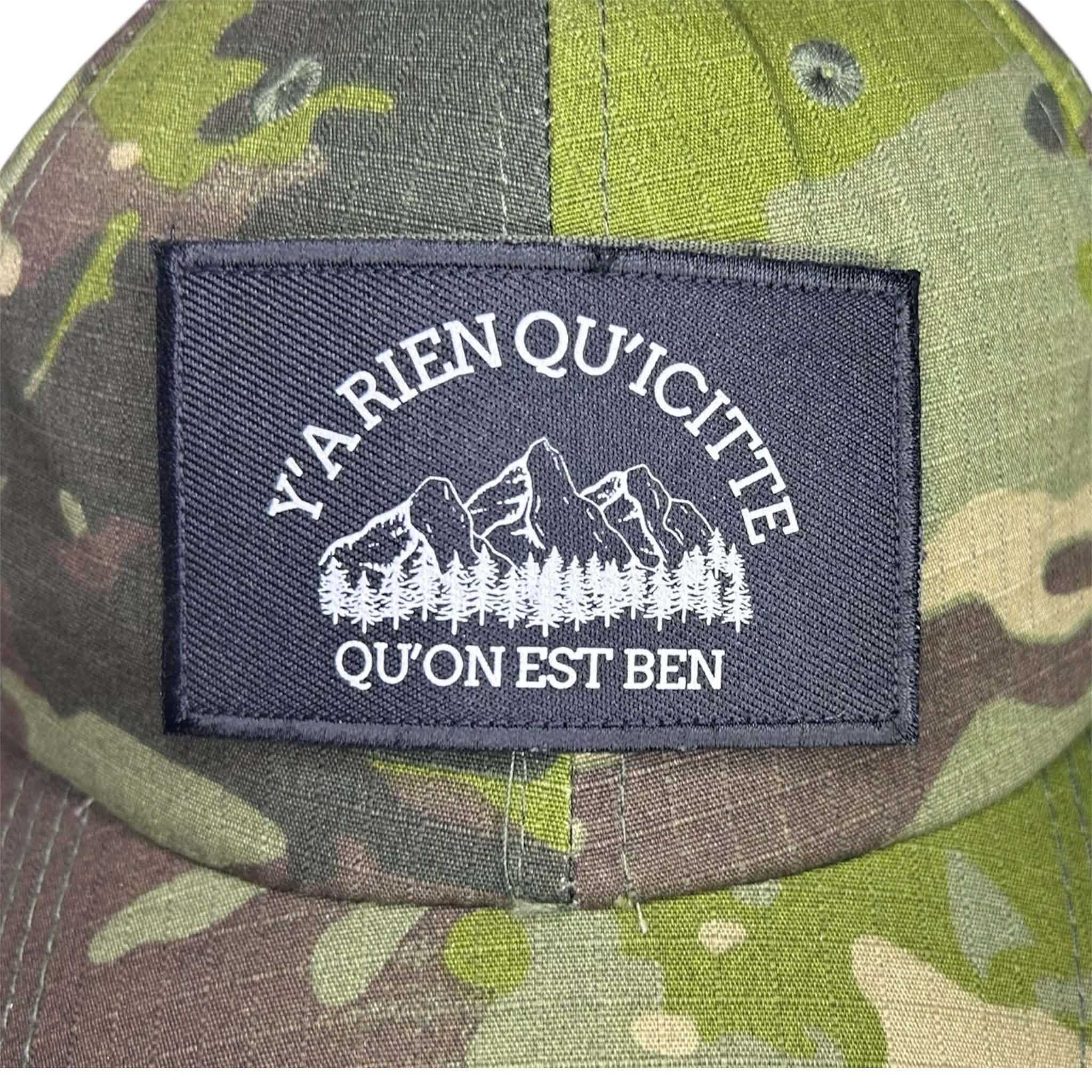 Casquette à patch interchangeable – Crée_Ation Nature DC