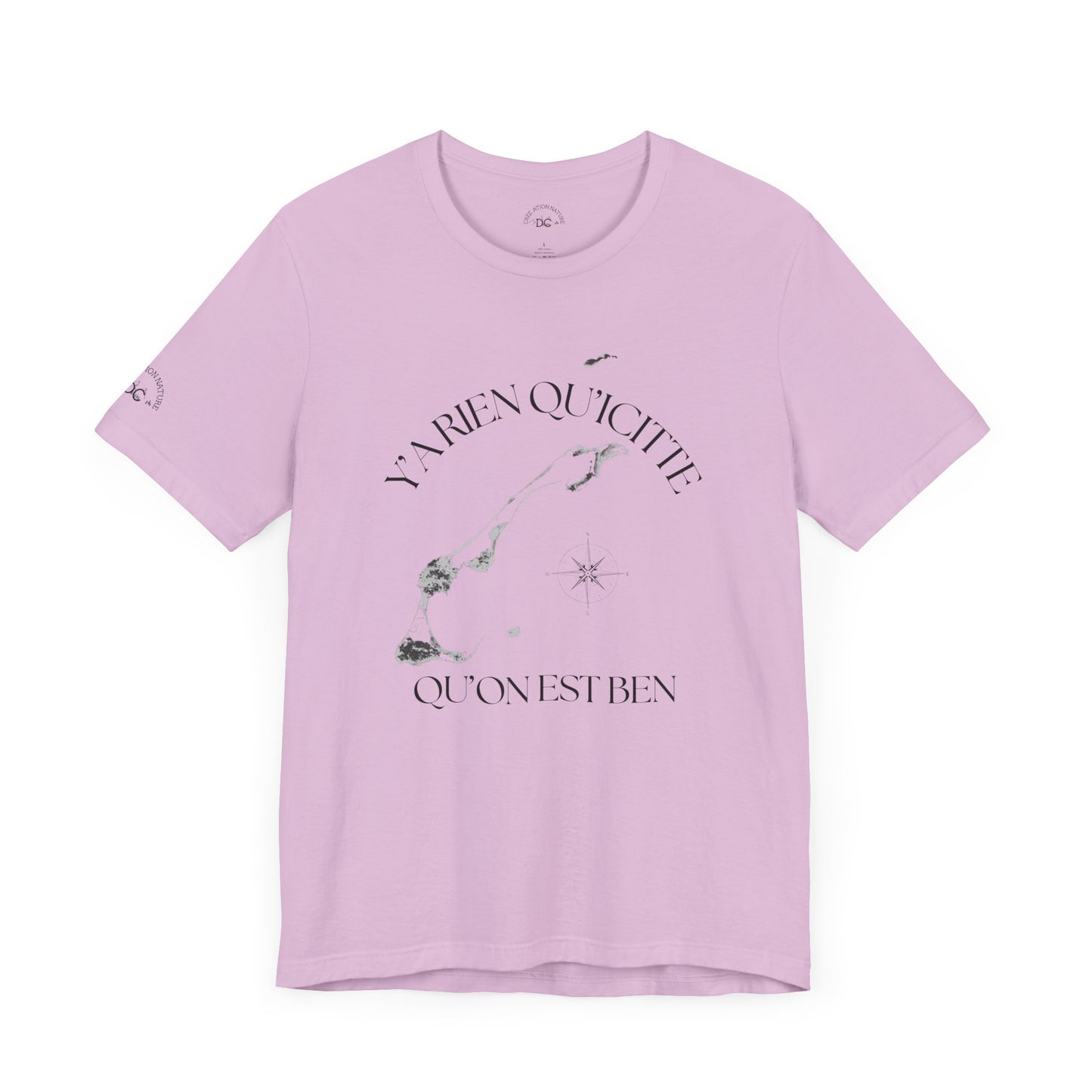 Unisex Jersey Short Sleeve Tee Crée_ation Nature DC