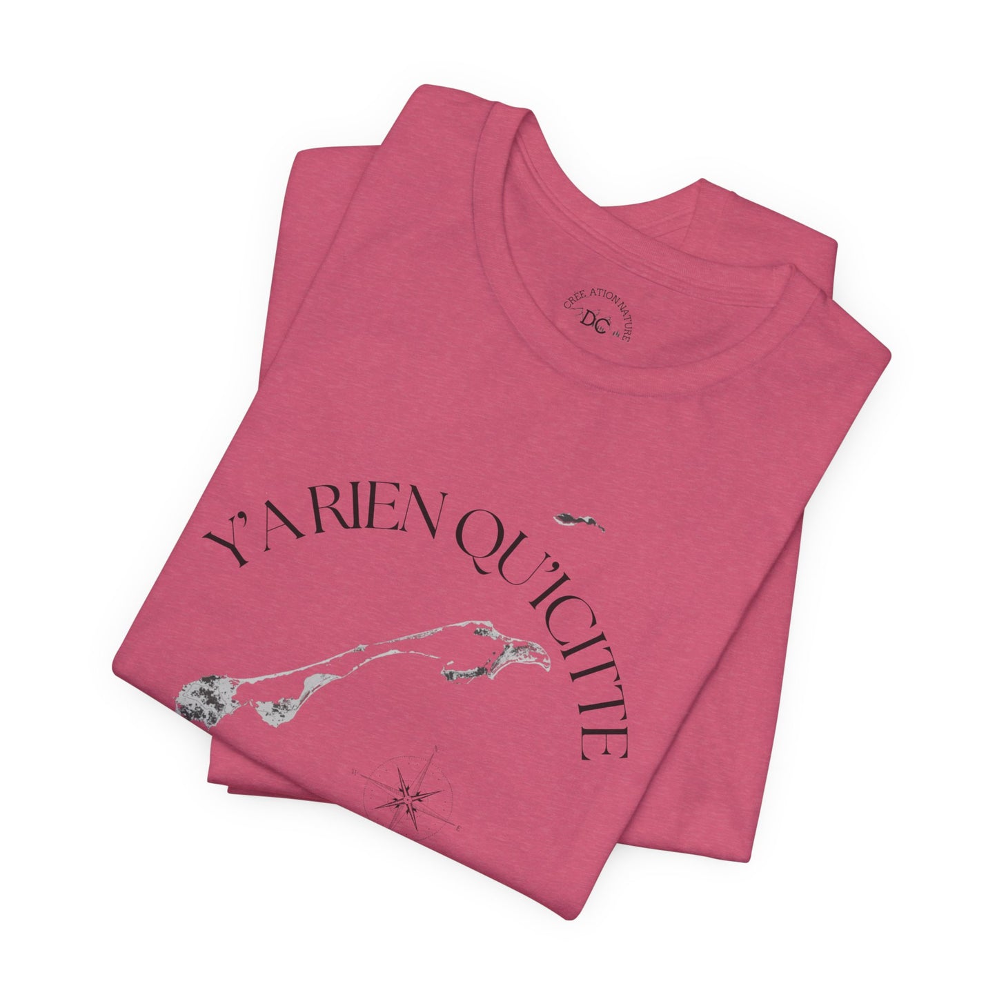 Unisex Jersey Short Sleeve Tee Crée_ation Nature DC
