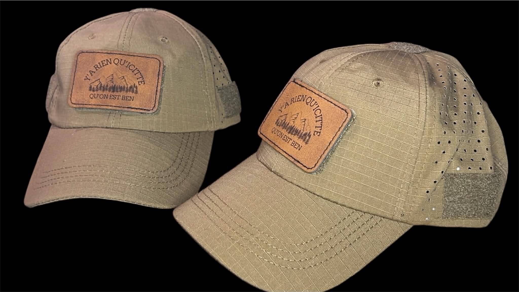Casquette à patch interchangeable – Crée_Ation Nature DC
