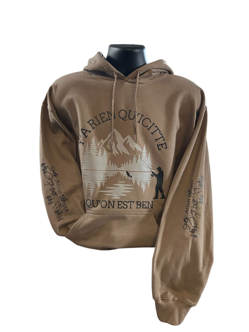Hoodies Le Chasseur & Le Pêcheur
