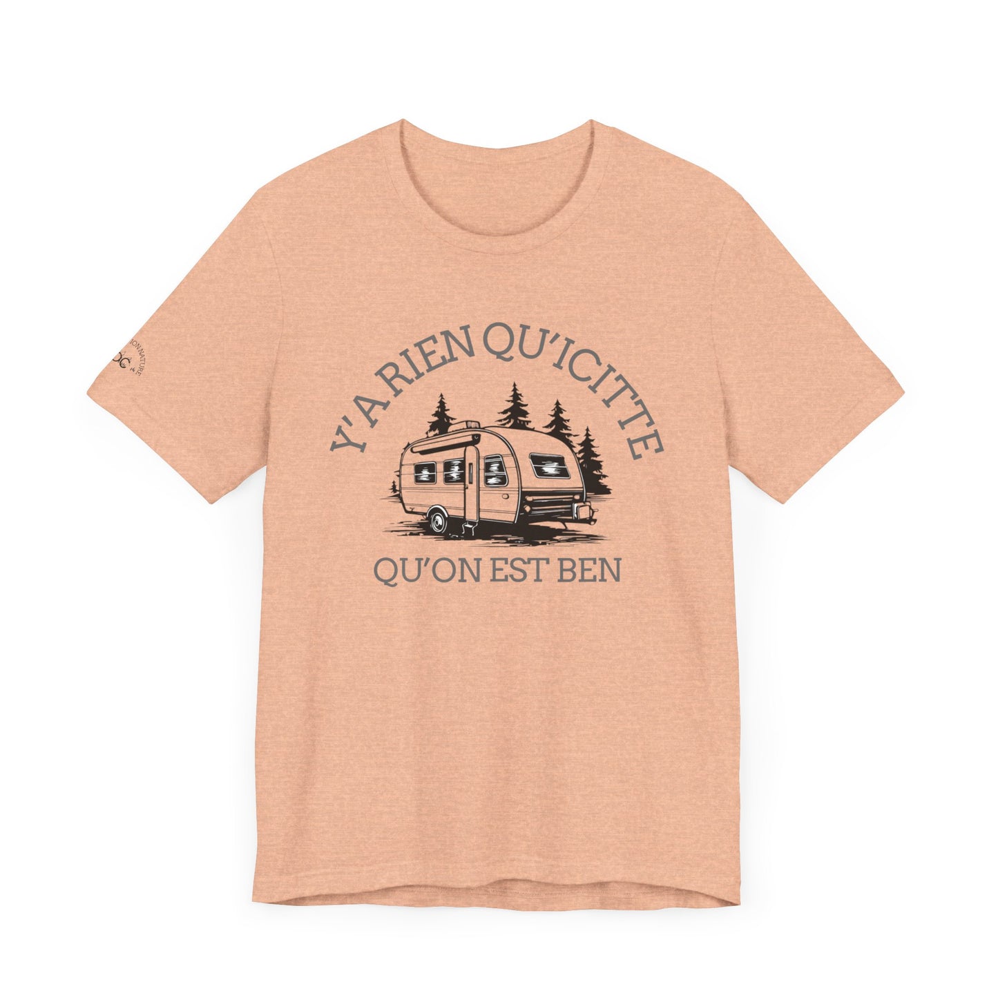 Bohemian RV Adventure Tee - Y'A Rien Qu'citte Qu'on Est Ben - Crée_ation Nature DC