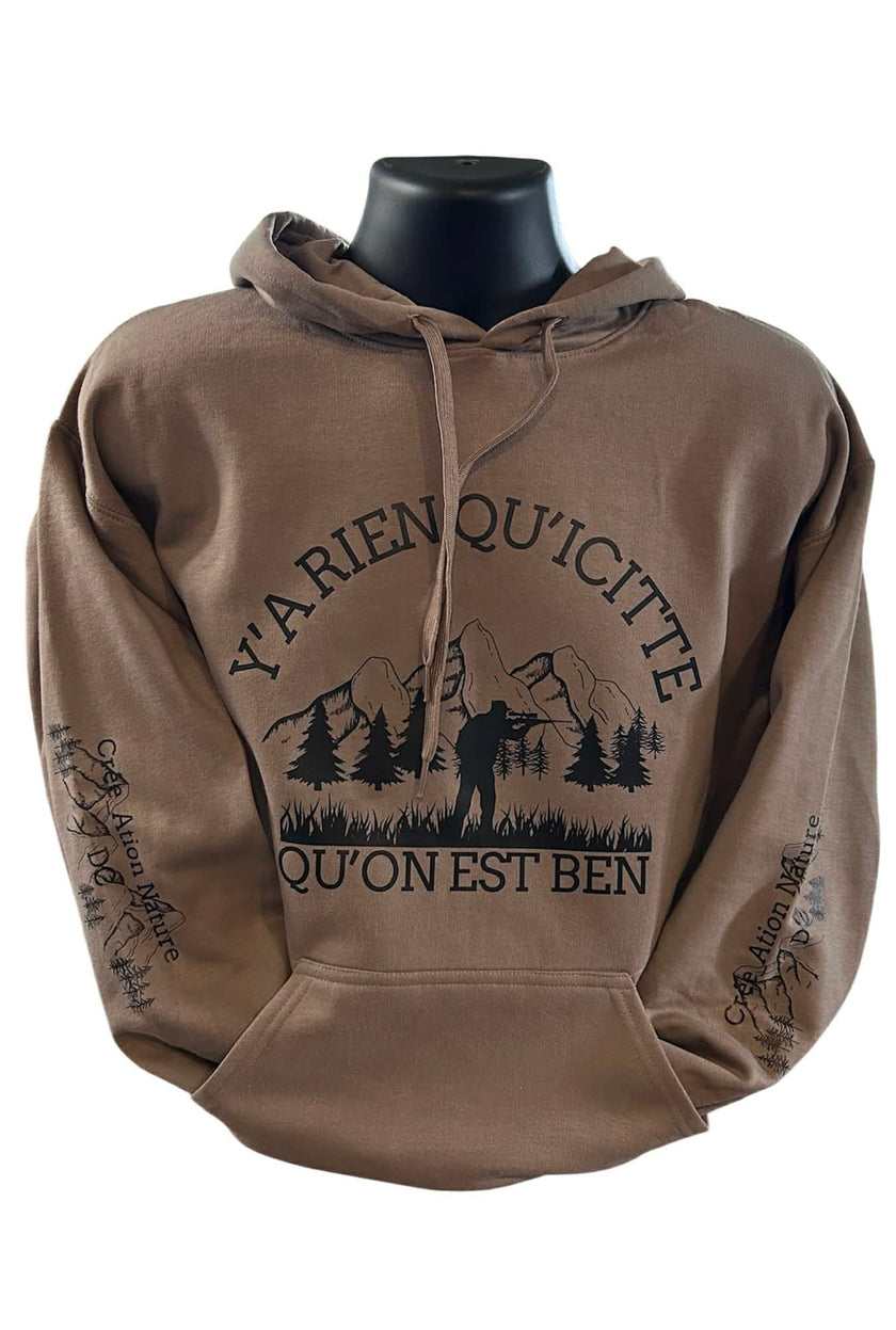 Hoodies Le Chasseur & Le Pêcheur