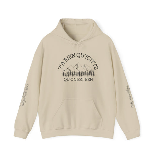 Sweats a capuche Cozy Unisex Hooded Sweatshirt with Nature-Inspired Design-Cree_ation Nature DC
